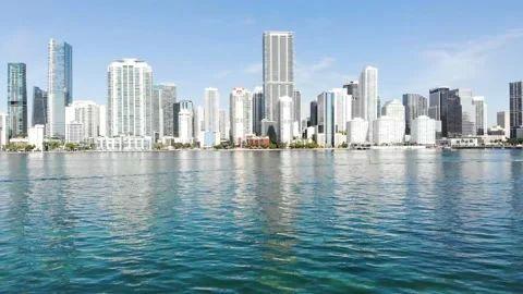 Miami Skyline from Boat